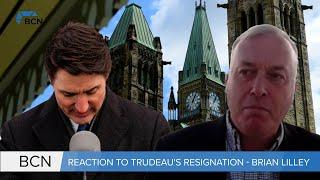 Political columnist Brian Lilley reacts to Trudeau's resignation announcement l BCN l Jan. 6, 2025