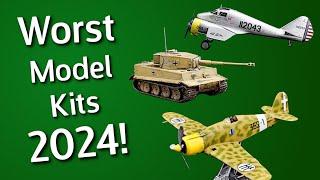 The Worst Plastic Scale Model Kits I Built in 2024!