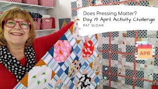 Pat Sloan April 19  Quilt challenge 2020