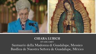 Chiara Lubich - Guadalupe Mexico (Italiano & Español)