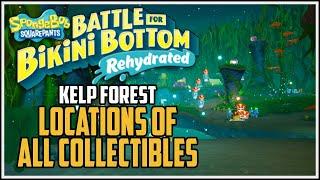 SpongeBob SquarePants Rehydrated Kelp Forest All Collectible Locations