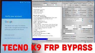 How to Bypass Google Account/Frp on Tecno K9 Without a Box II New Method 2021 II Works 100%