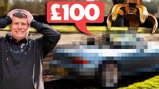 I BOUGHT A CAR FOR £100 AND SAVED IT FROM THE SCRAPYARD!