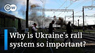 How can Ukraine protect its railways against Russian attacks? | DW News