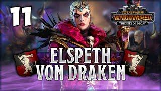 THE DARK POWERS OF DEATH'S TIMEKEEPER! Total War: Warhammer 3 - Elspeth Von Draken [IE] Campaign #11