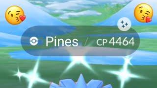 Got Shiny Pines creature.....  Pokemon go