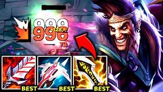 DRAVEN TOP CLICKS ON YOU.. YOU'RE 100% DELETED! (I LOVE IT) - 2025 Draven TOP Gameplay Guide