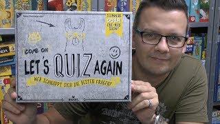 Come on - Let's quiz again (Moses Verlag) - ab 12 Jahre - schnelles Quizspiel!