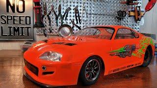 Traxxas Drag Slash Fast & Furious Toyota Supra No Prep Drag Build