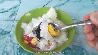 One of the best Shaved Ice Dessert - Es Campur Bandung - Indonesian Street Food