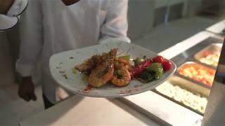 Pernera Beach Hotel's Amarante Restaurant: Preparing a tasty dish for Pernera Beach Hotel