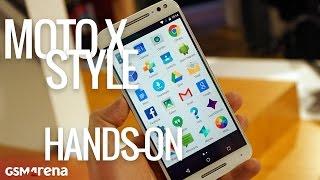 Motorola Moto X Style hands-on