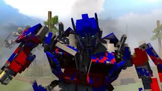 Transformers 2: Forest Battle Minecraft Animation