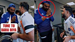 KL Rahul folding his hands in front of Rishabh Pant | IND vs ENG 1st Test