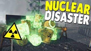 CHERNOBYL Liquidator Cleanup Simulator TOXIC WASTE DISPOSAL | Train Station Renovation Gameplay