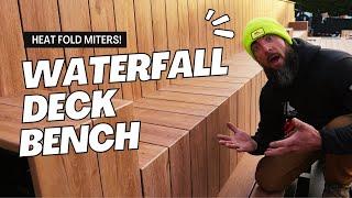 Deck Bench (Waterfall miter folds)