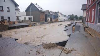 Germany floods: Residents return to destroyed homes as clean-up operations begin