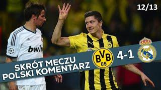 Borussia Dortmund - Real Madryt 4:1, Liga Mistrzów 2012/13, Polski Komentarz ᴴᴰ