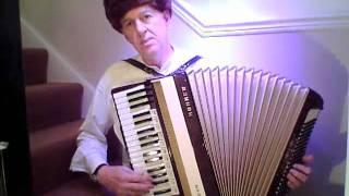 Темная ночь, The Night is Dark, Russian song, Hohner accordion