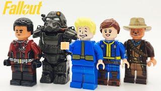 LEGO FALLOUT С АЛИЭКСПРЕСС | СИЛОВАЯ БРОНЯ БРАТСТВА СТАЛИ Т60, ЛЮСИ МАКЛИН, КУПЕР ГОВАРД И ВОЛТ-БОЙ