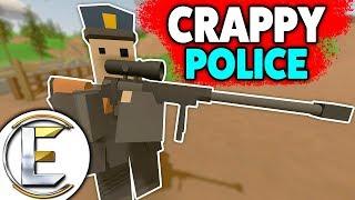 Crappy Police - Unturned RP (Keeping Town Safe From Terrorists On A Non RP Server)