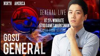 New Season Started!! Let's grind the Stars, North America Marksman Player Gosu General Live