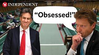 Ed Miliband clashes with Richard Tice on ‘obsession’ with renewable energy