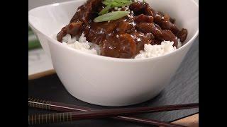 Mongolian Beef in the Slow Cooker