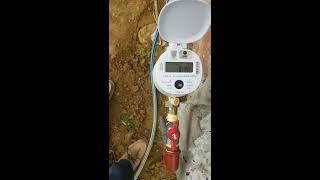 Ultrasonic flow meters - Installation Santa Ana Ecuador