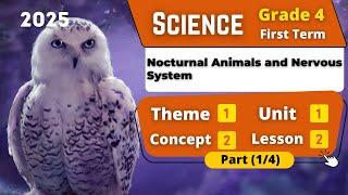 Nocturnal Animals and Nervous System | G4 | Unit 1 - Concept 2 - Lesson 2 - Part (1/4) | Science