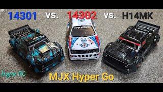 Best $145 RC car on the planet? MJX Hyper Go 14301 vs  14302 vs  H14MK