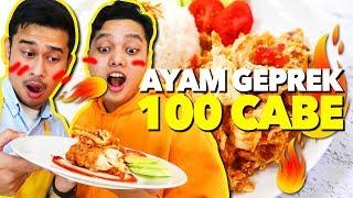 MASAK AYAM GEPREK 100 CABE !