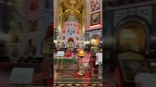 Cathedral of Christ the Savior in Moscow, Russia