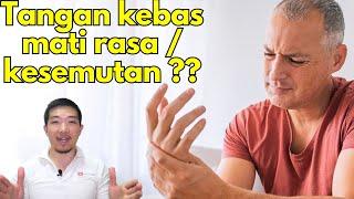 Tangan kebas / mati rasa / kesemutan ? Sembuhin sendiri sekarang!