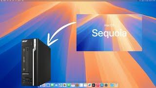 How to Install macOS Sequoia on a supported windows PC | Hackintosh 2024