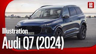 Audi Q7 (2024) Illustration | So könnte der neue Audi Q7 kommen