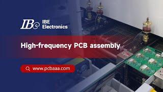 High frequency PCB assembly
