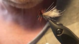 Ангарский ручейник сухая мушка/ Angara Caddis dry fly