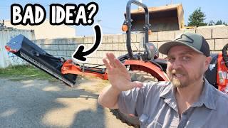 Is This Flail Mower Too Big? Flail Mower Flex Test