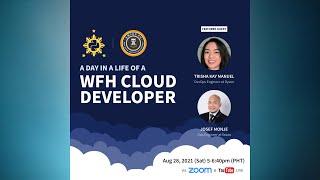 PythonPH x AWSUGPH Webinar: A Day in a Life of a WFH Cloud Developer - w/ Trisha and Josef