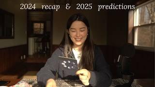 asmr tarot  pick a card for what to expect in 2025 (TIMELESS energy recap & predictions)