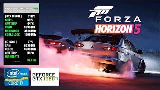 Forza Horizon 5 | GTX 1050Ti 4GB + i7-6700 + 16GB RAM