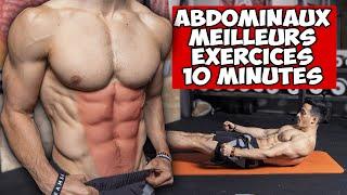 ABDOMINAUX MEILLEURS EXERCICES 10 MINUTES !