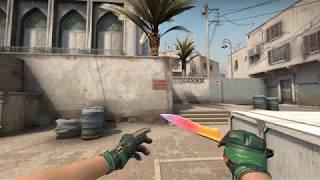 Classic Knife   Fade  CS:GO Skin Showcase