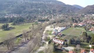 LESA LAKE MAGGIORE MARZO 2017 4K DJI Mavic Pro Footage