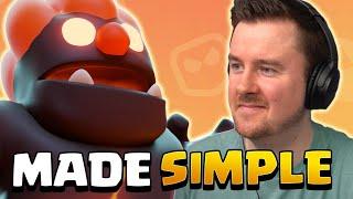 EASY DECK - How to Beat the Lava Golem in Clash Mini