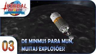 KSP Making History: De Minmus para Mun, muitas explosões! - E03 - Pesterenan