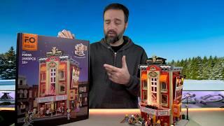 FunWhole Balcony Theater + lights reviewed! LEGO-compatible #NOTsponsored F9056