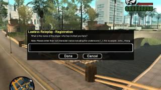 how to Samp Registration