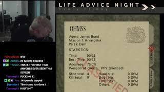 GOLDENEYE N64 - DAM AGENT 0:52 - UNTIED WORLD RECORD